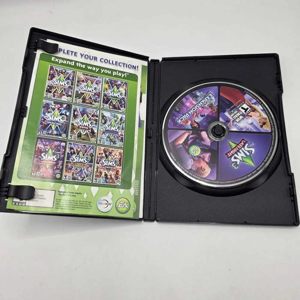 EA The Sims 3 Starter Pack PC Mac Green Late Night High-End Loft Bundle